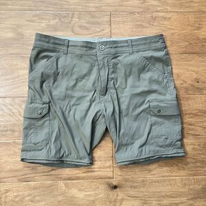 Kuhl Renegade Convertible Cargo Shorts Only Men's Size 38 Stealth Khaki